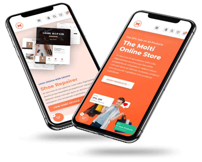Molti - Mobile Responsive Design